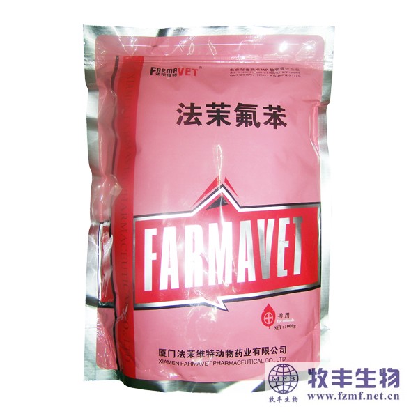 法茉氟苯: 10%氟苯尼考粉
